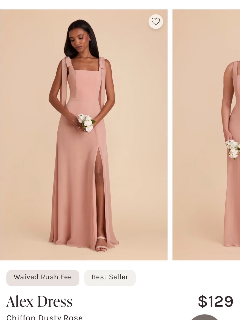 Birdy Grey Alex Maxi Dress — Dusty Rose